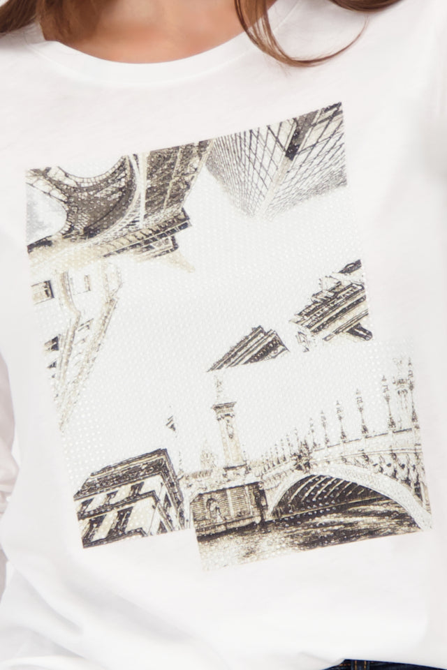 Shirt With Paris Print