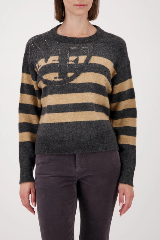 Sweater With Striped Pattern