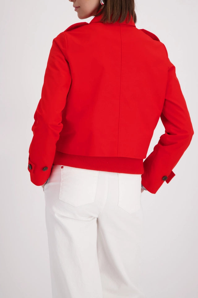 Chilli Pepper Short Trench Jacket