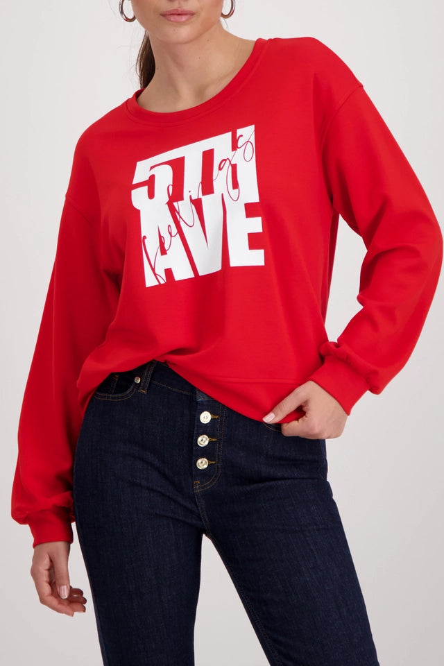 Chilli Pepper Sweatshirt With Print