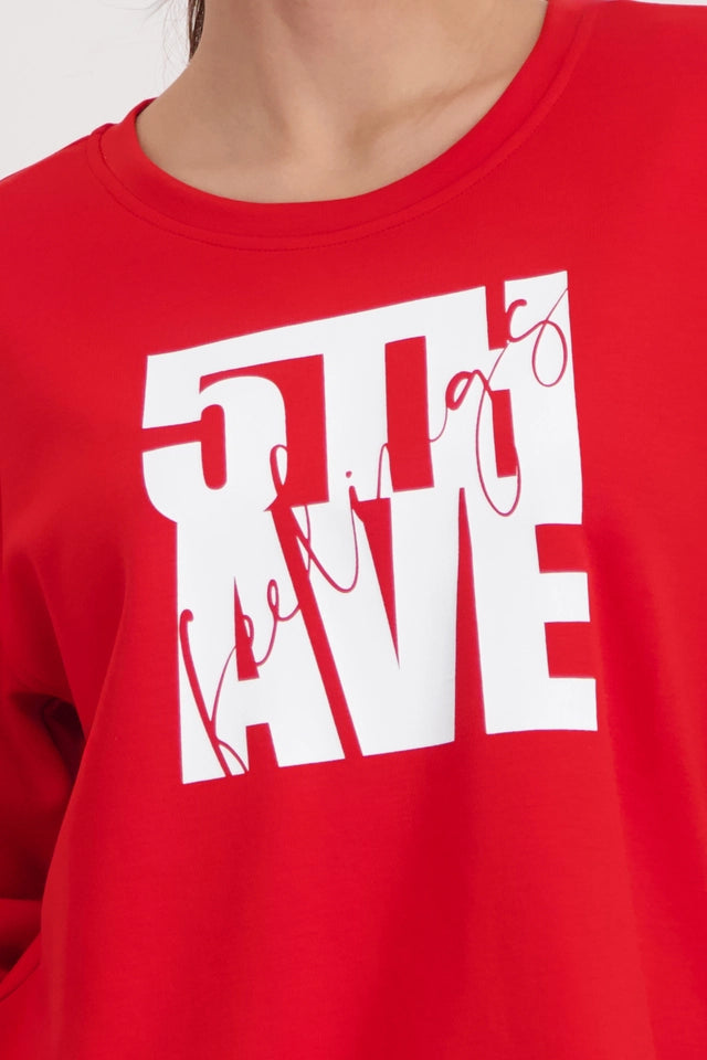 Chilli Pepper Sweatshirt With Print