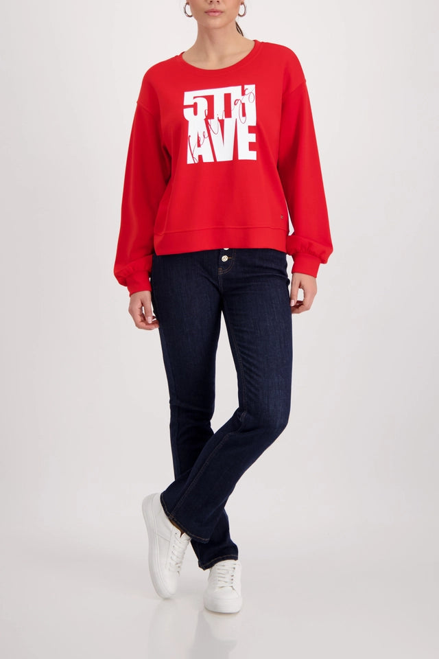 Chilli Pepper Sweatshirt With Print