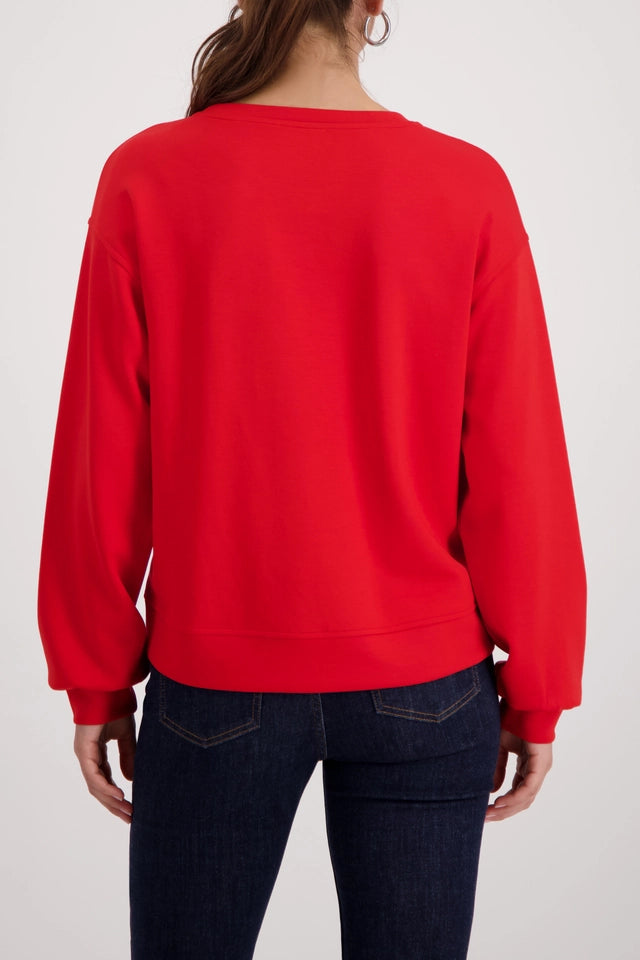 Chilli Pepper Sweatshirt With Print