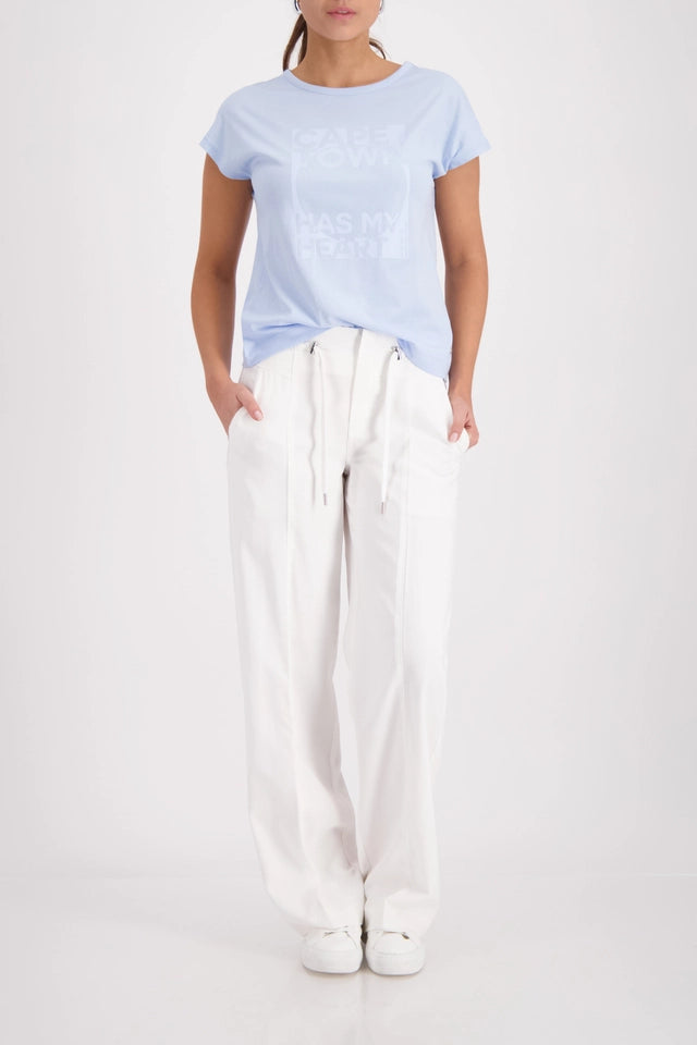 Light Sky Top With Lettering