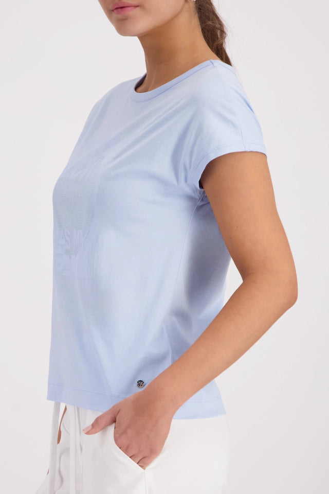 Light Sky Top With Lettering