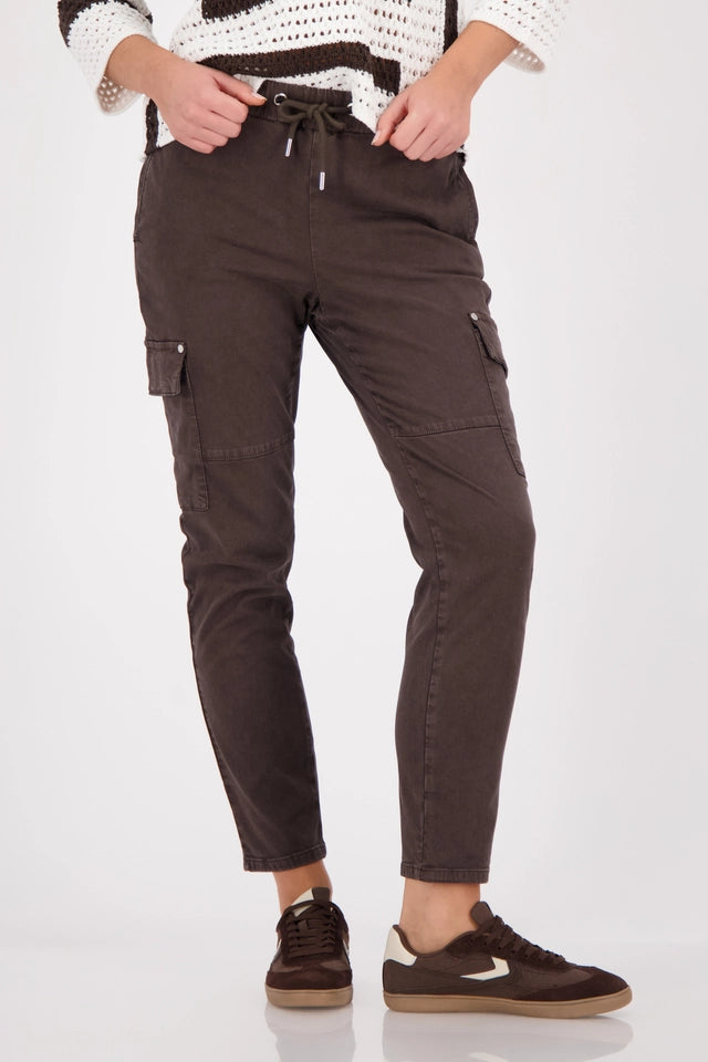 Dark Chocolate Cargo Trousers