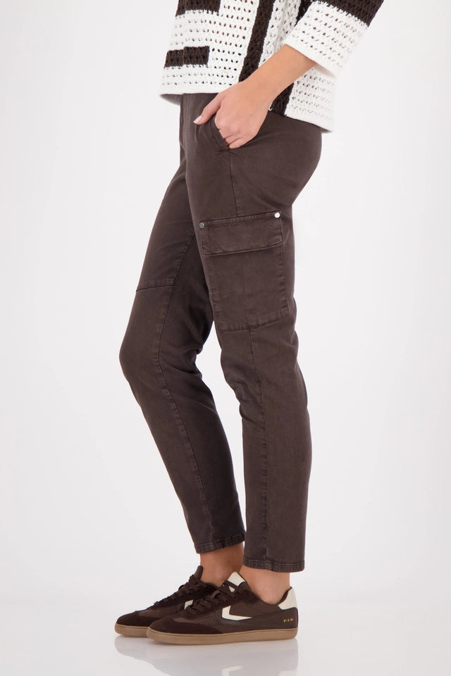 Dark Chocolate Cargo Trousers