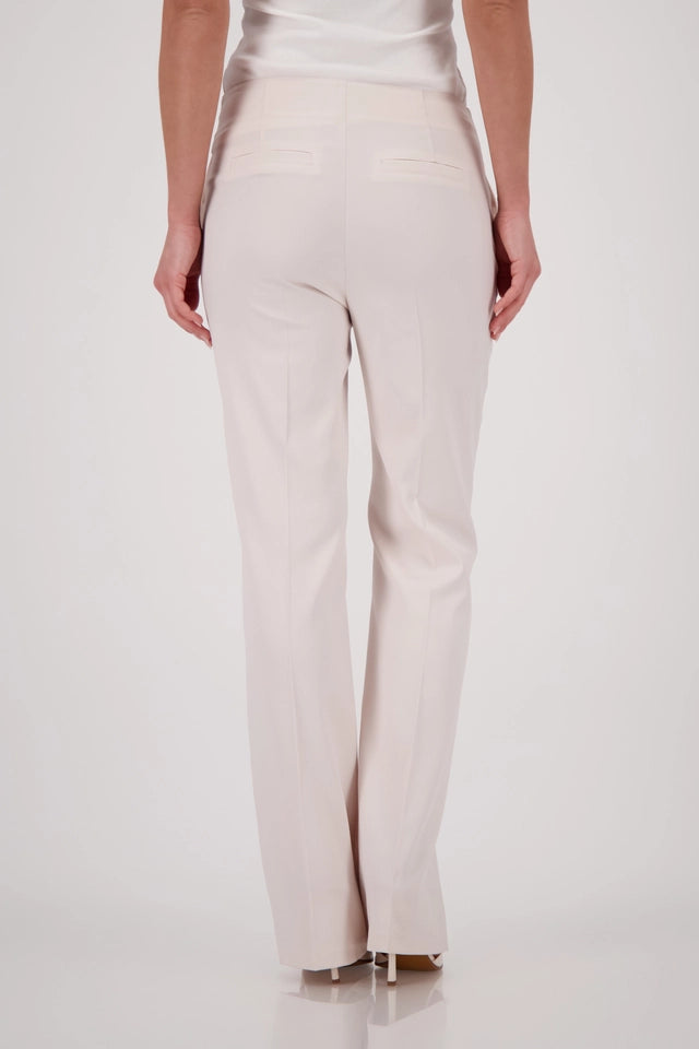 Straight-Leg Satin Trousers