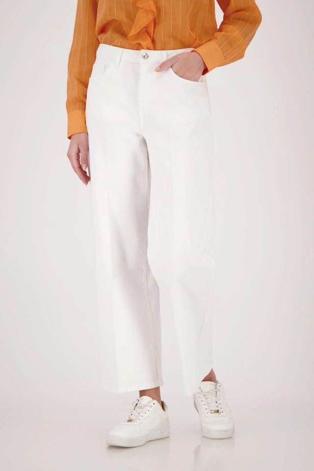 Off White Palazzo Trousers