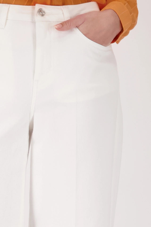 Off White Palazzo Trousers