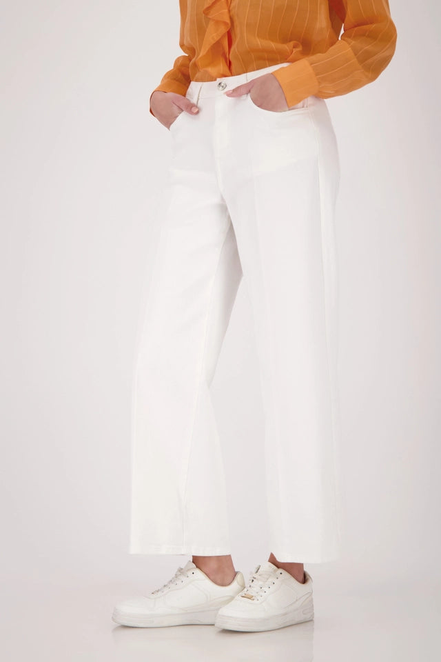 Off White Palazzo Trousers