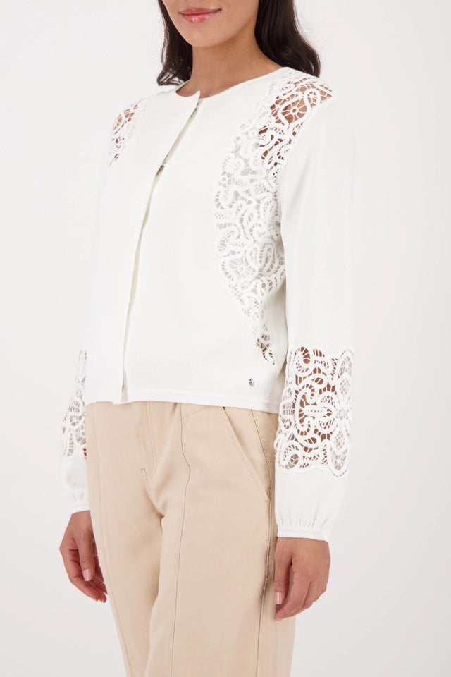 Ivory Lace Cardigan