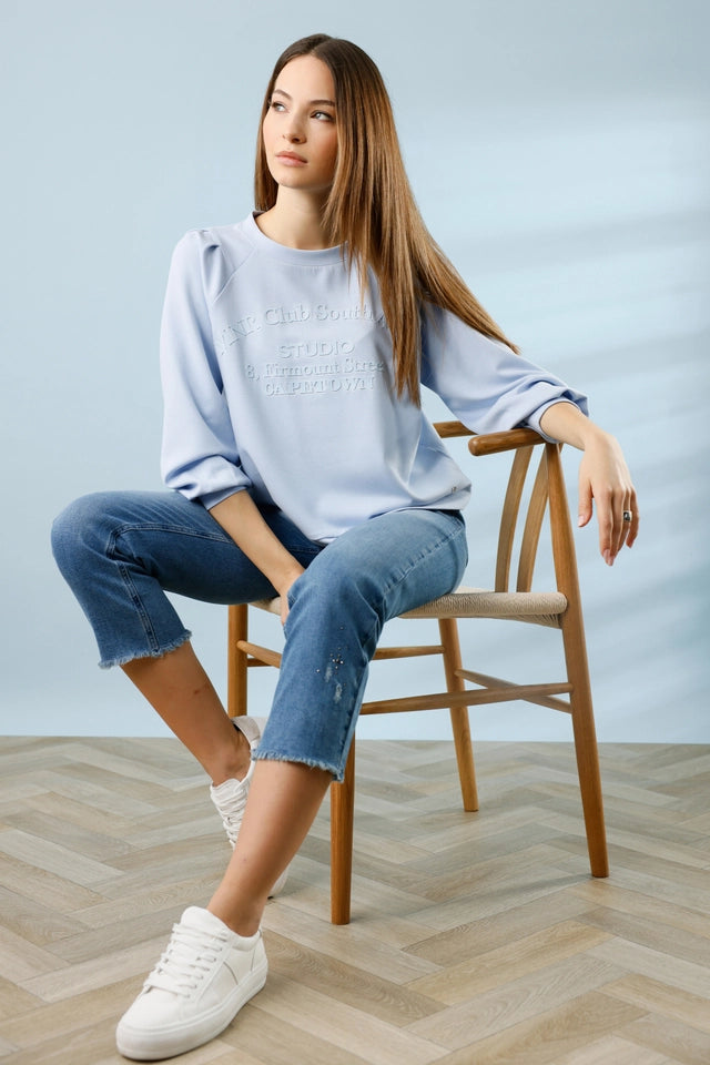 Jeans 7/8 With Rhinestones