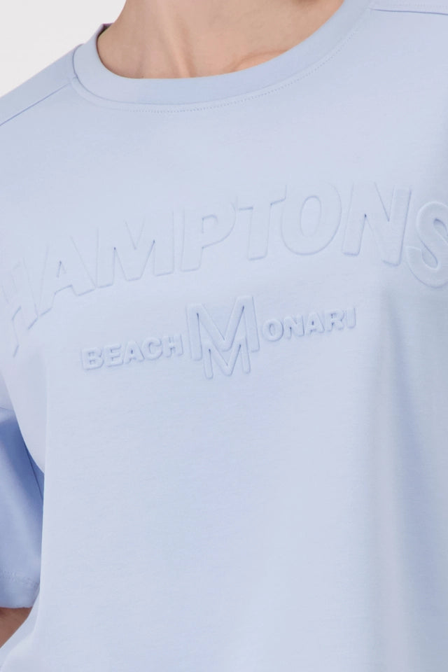 Sweatshirt Sea Side With Relief Print