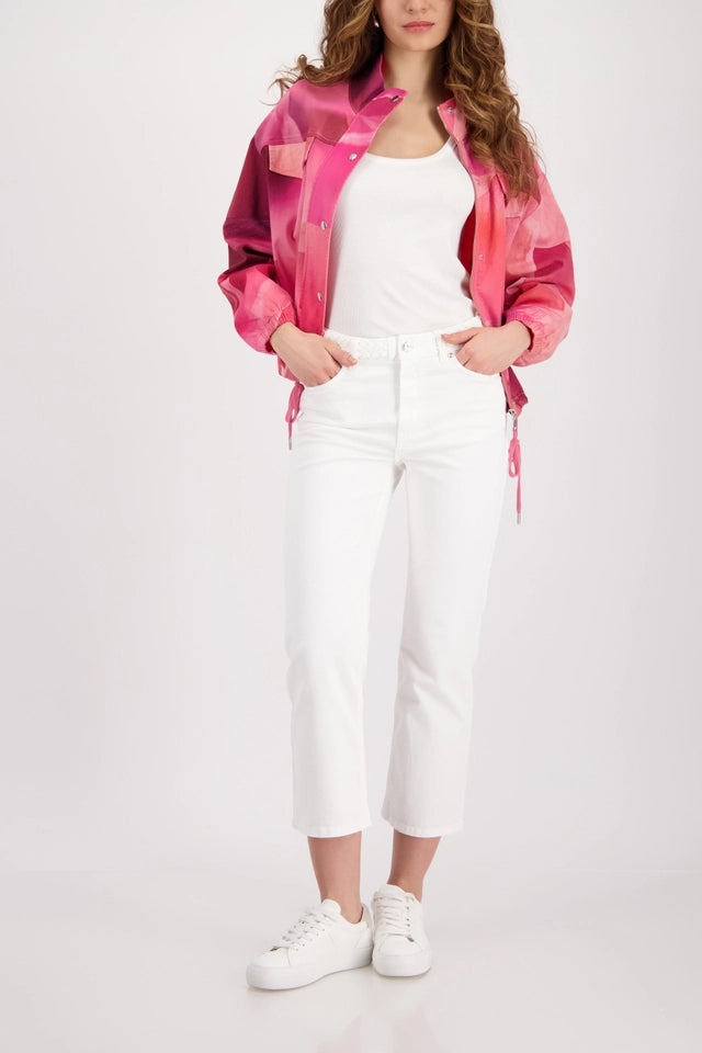 Jeans With Braided Waistband Detail