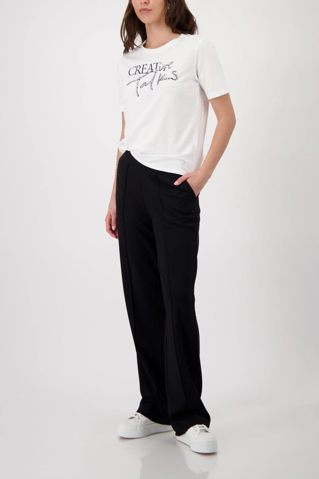 Shirt With Jewelry Lettering