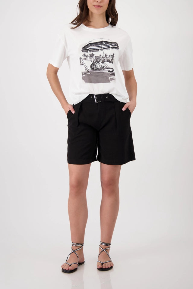 Cropped Wide Leg Trousers