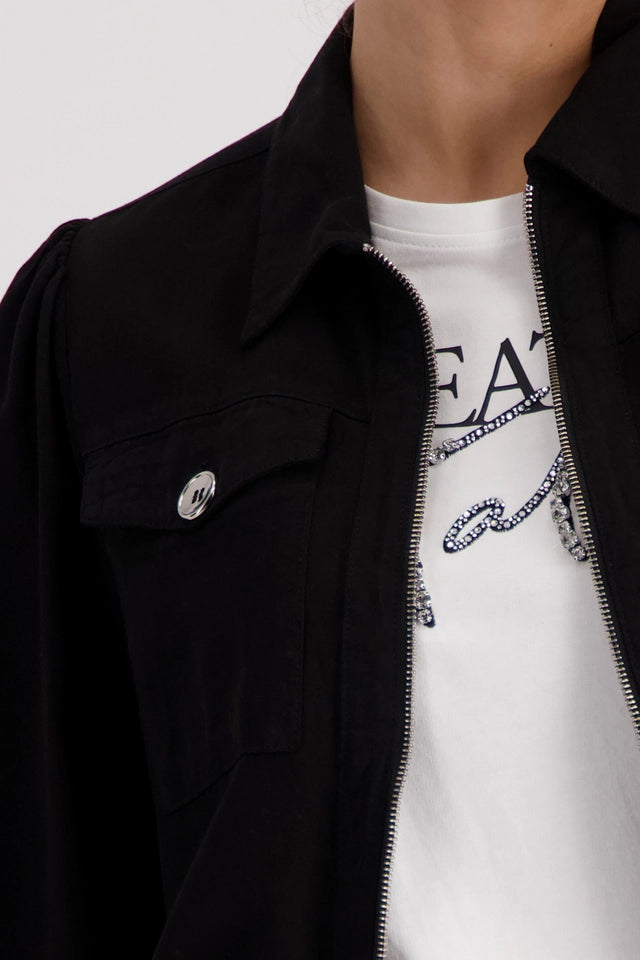 Jacket With Decorative Buttons