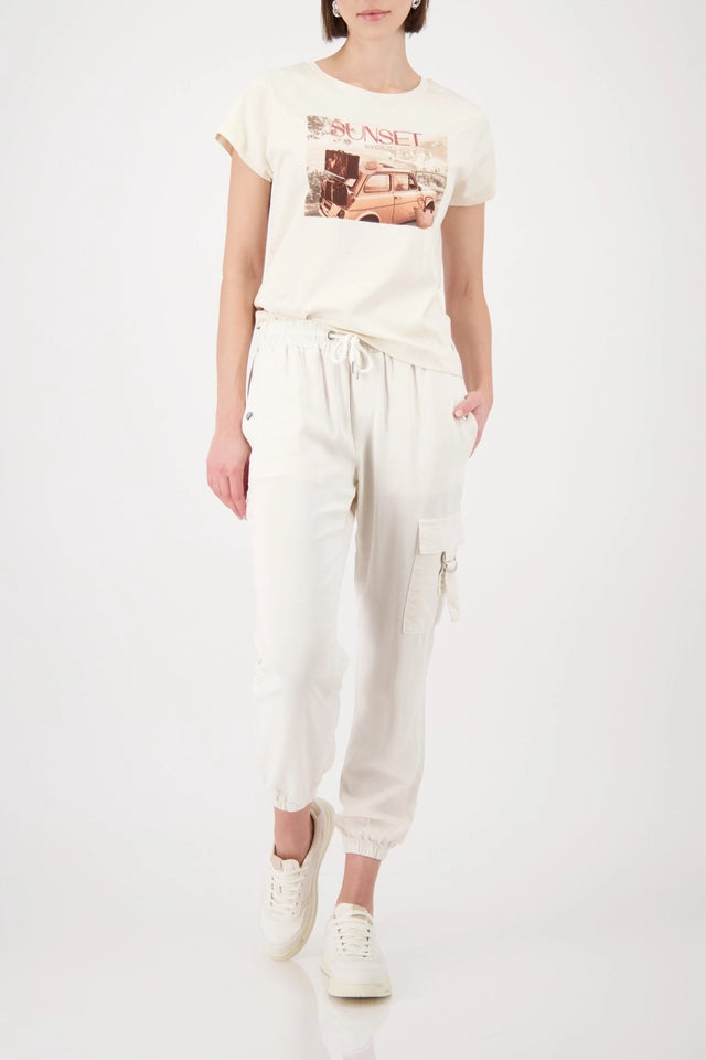 Cream Crystal Top