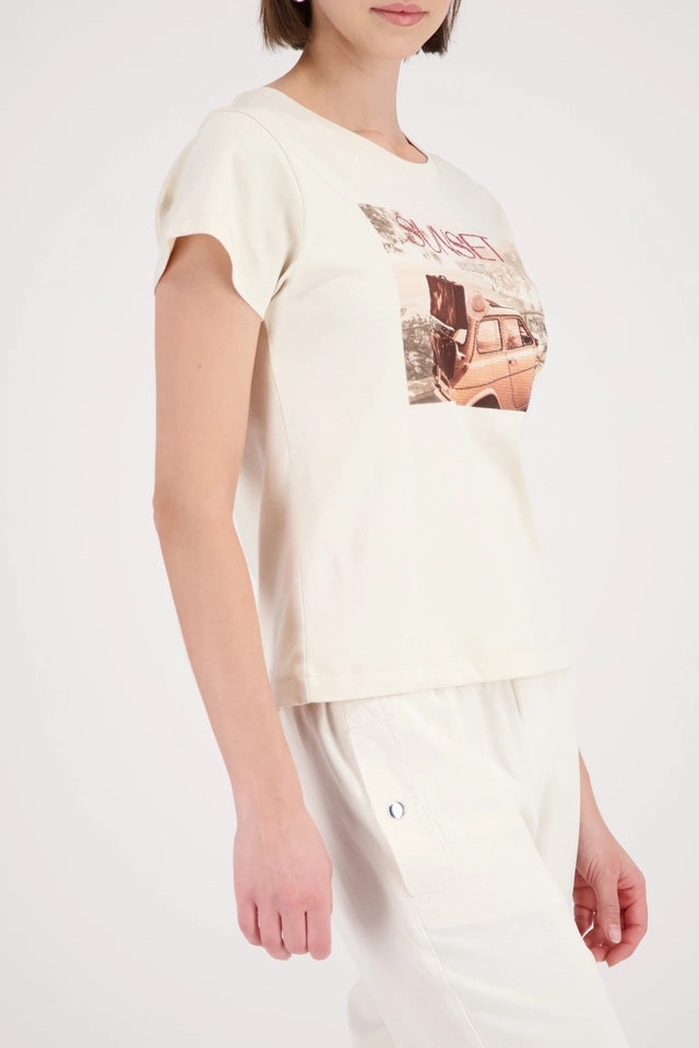 Cream Crystal Top