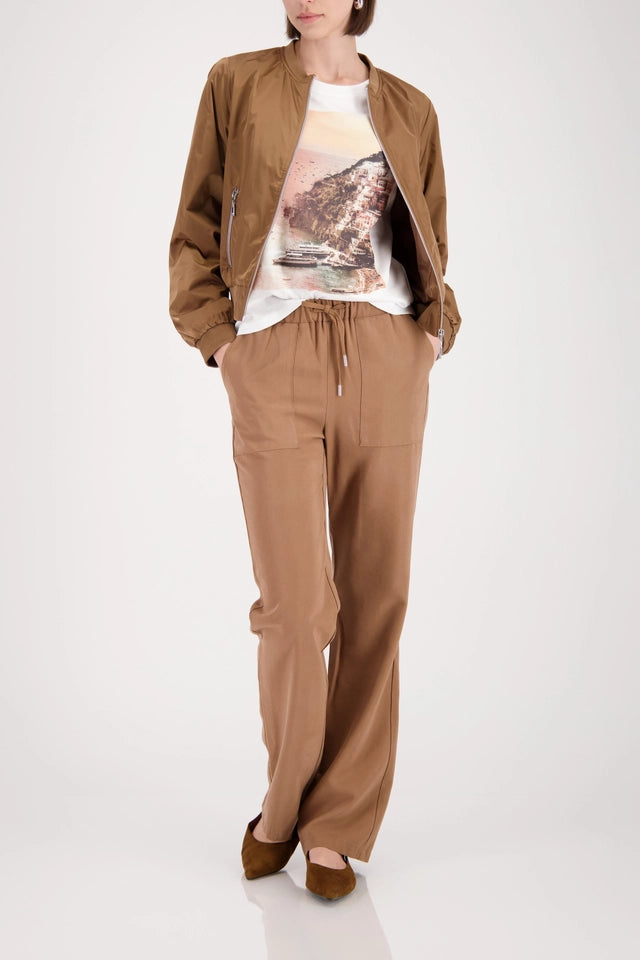Top With Landscape Print