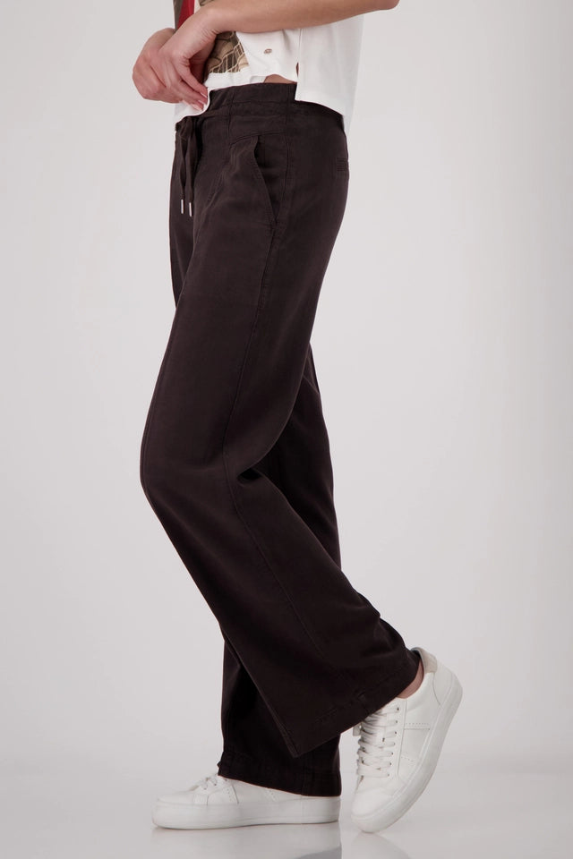 Brown Wide Leg Trousers