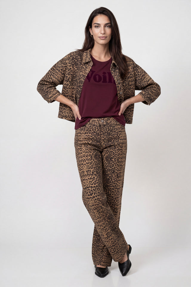 Dark Bordeaux Top  With Lettering