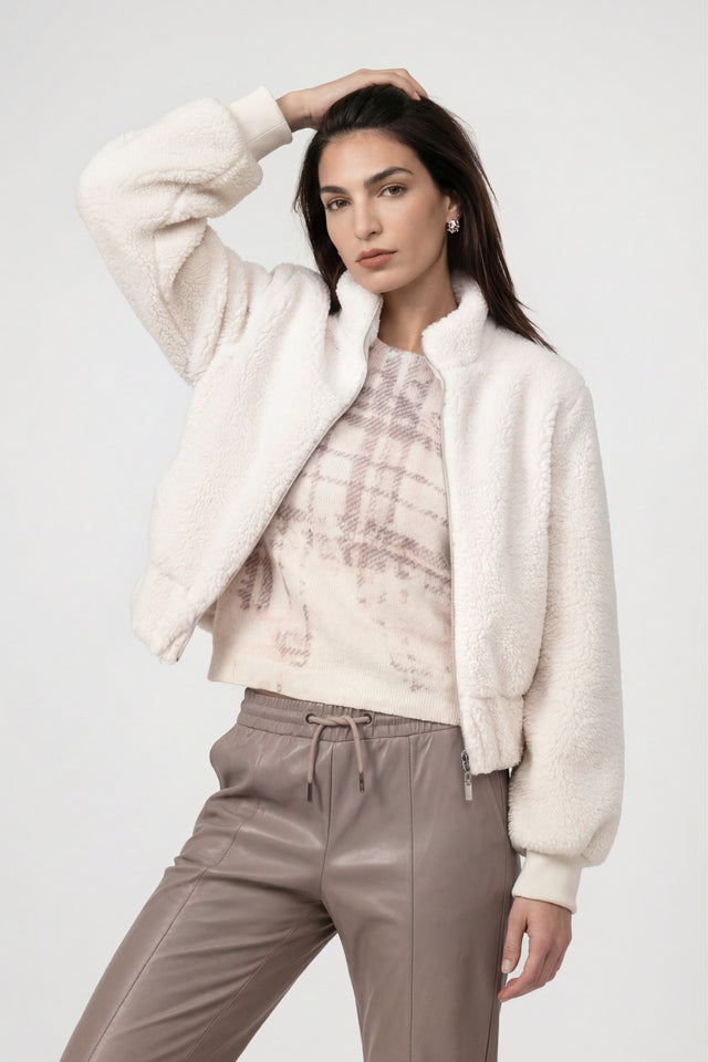 Pearly Teddy Jacket