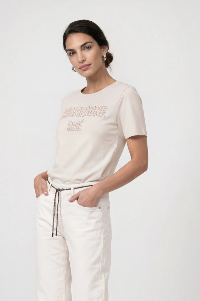 Pearly Pink Rose Top