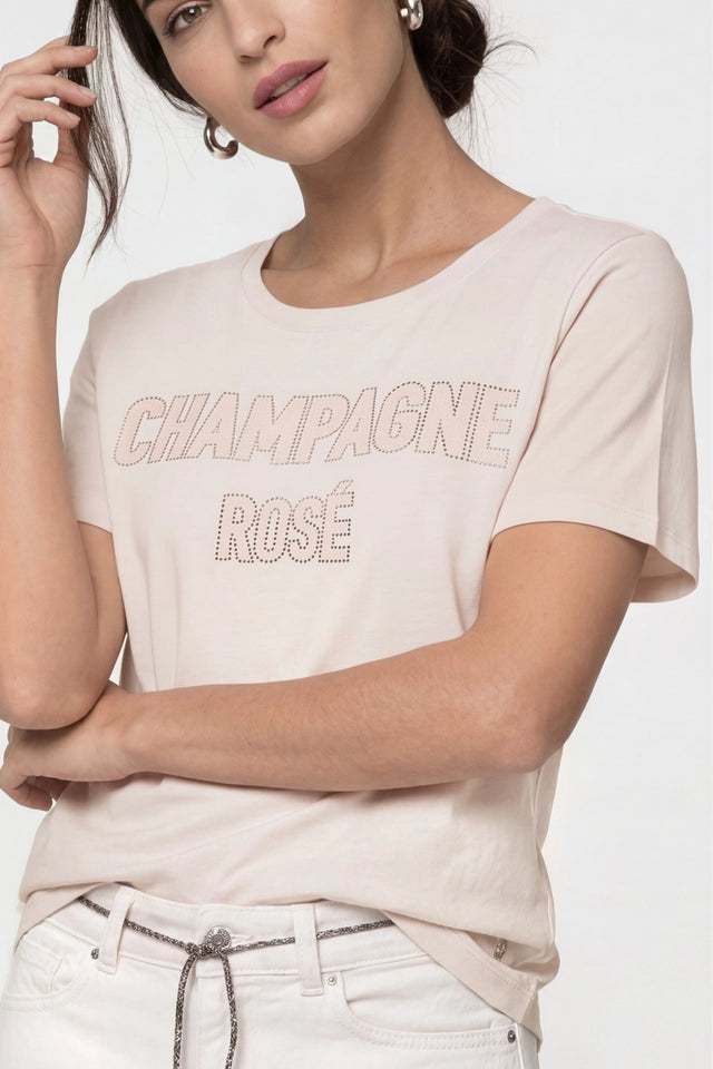 Pearly Pink Rose Top
