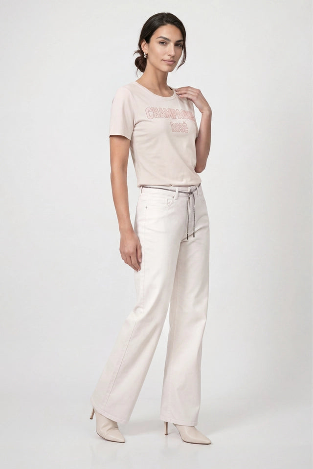 Pearly Pink Rose Top