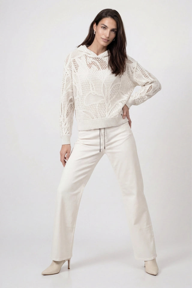 Sand Wool Crochet Knit