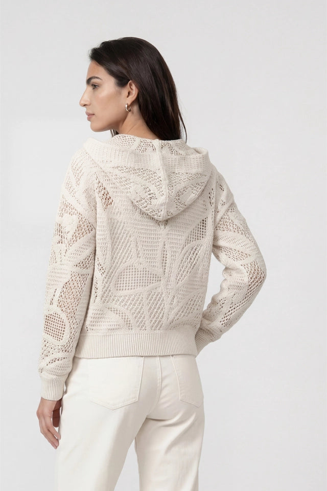 Sand Wool Crochet Knit