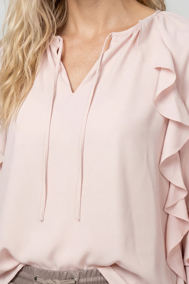 Rose Water Chiffon Blouse