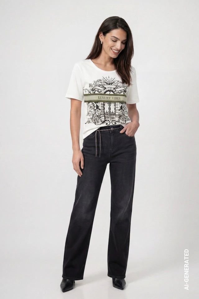Cream Luxury Vibes Top