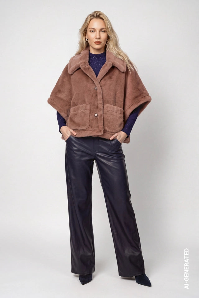 Tiramisu Faux Fur Jacket
