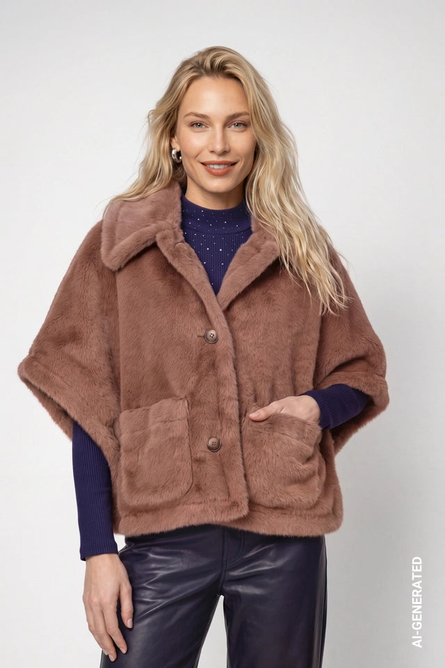 Tiramisu Faux Fur Jacket