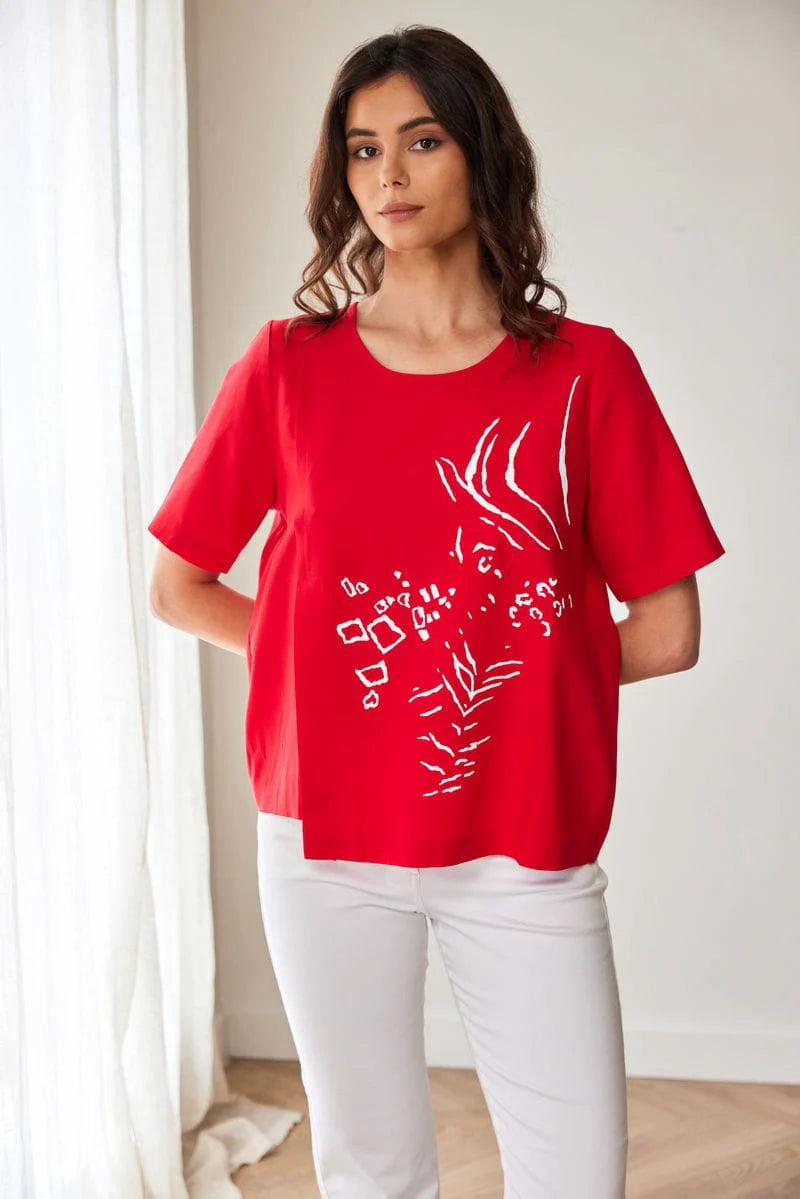 Rubber Applique Top