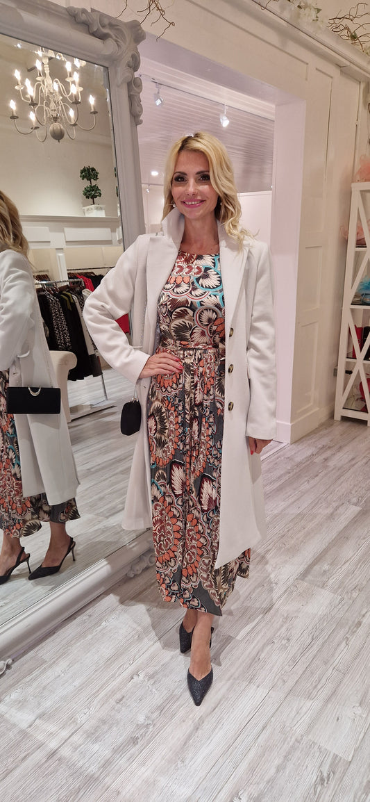 Demi  Flower Midi Dress