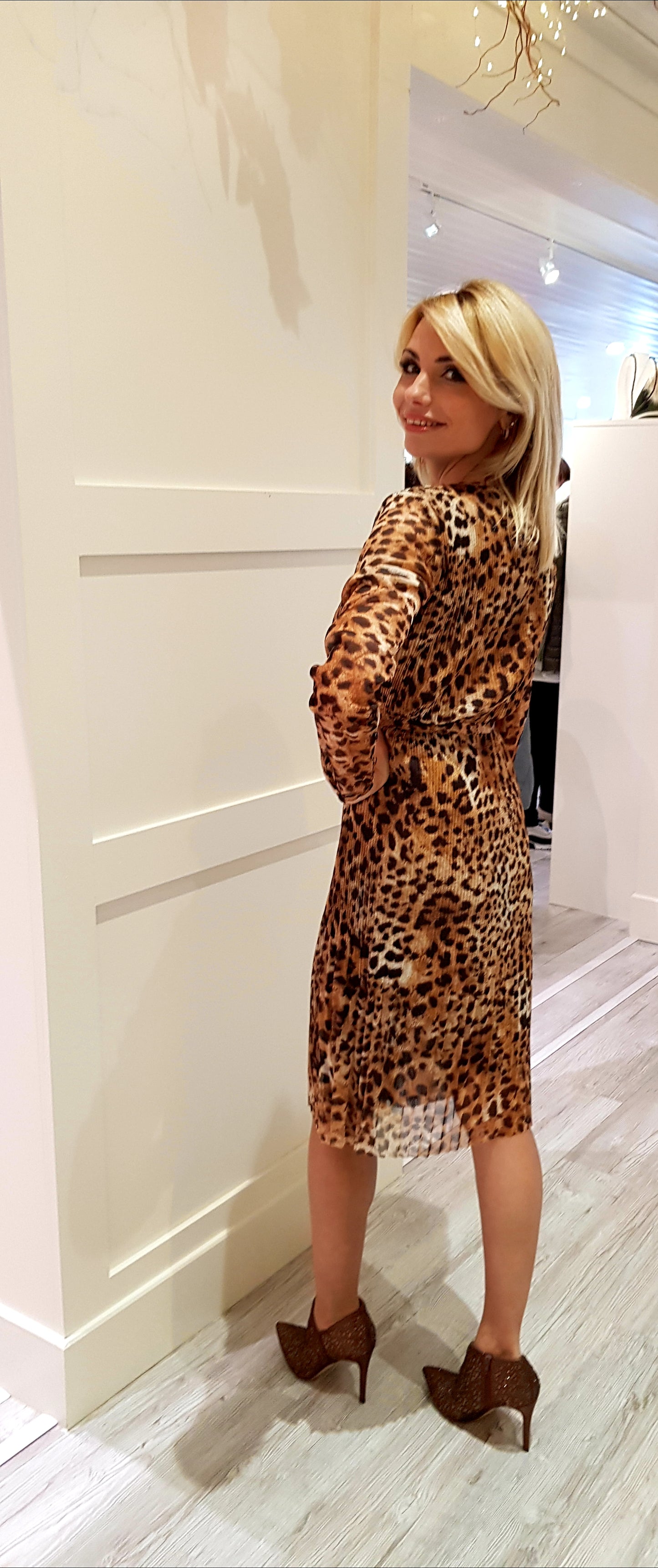 Leopard Print Dress