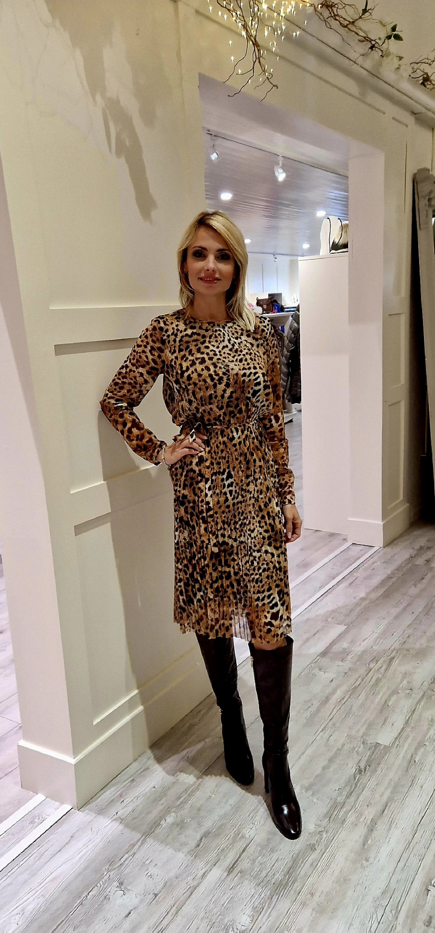 Leopard Print Dress