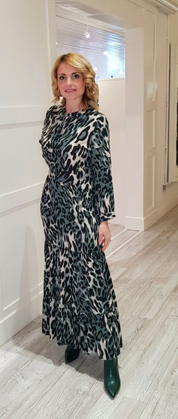 Nee Leopard Print Dress