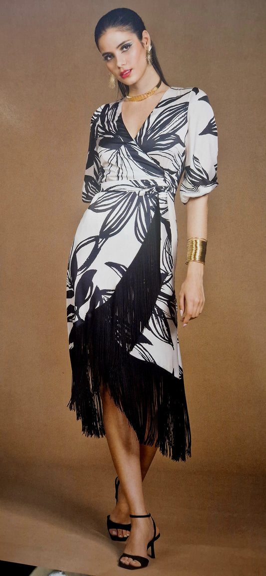 Black & Ivory Dress