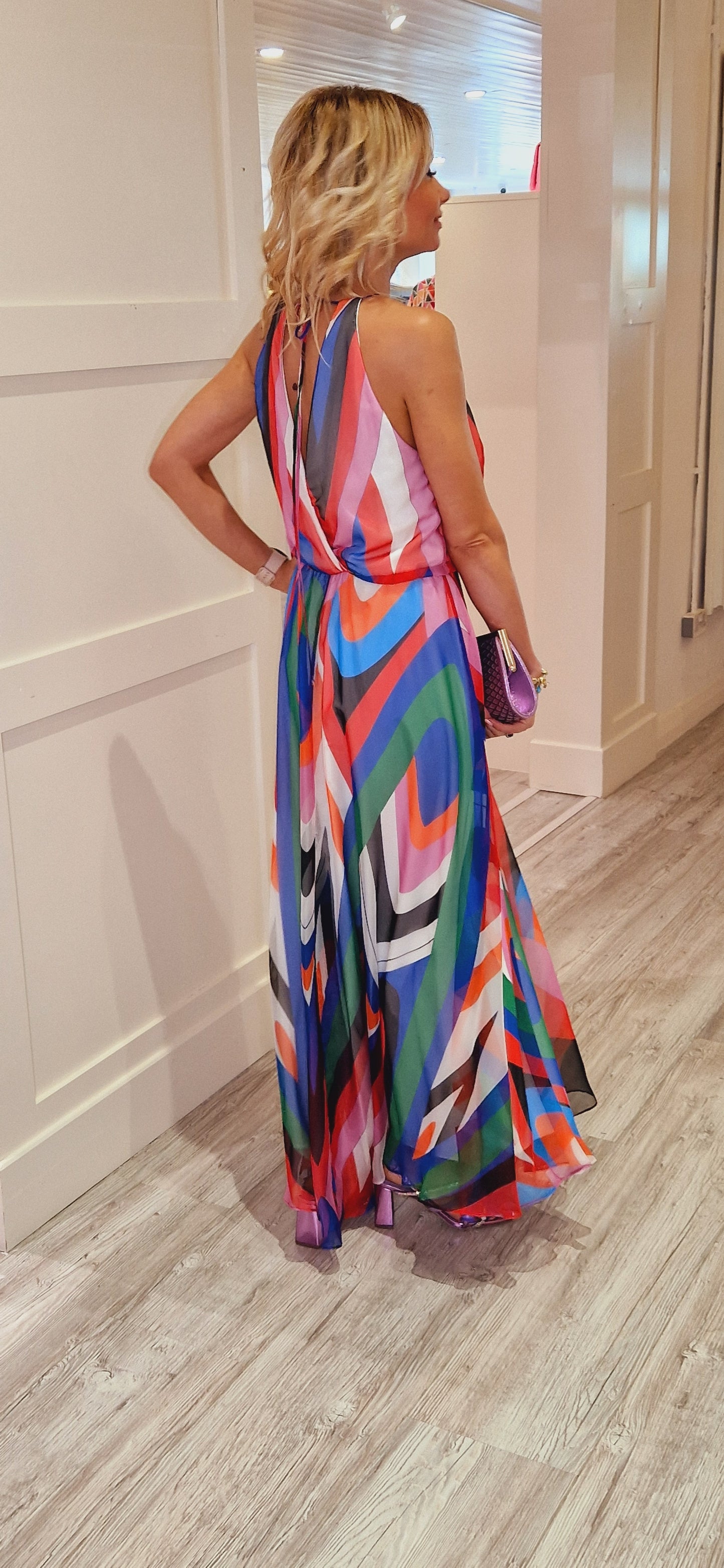 Multi Colour Maxi Dress