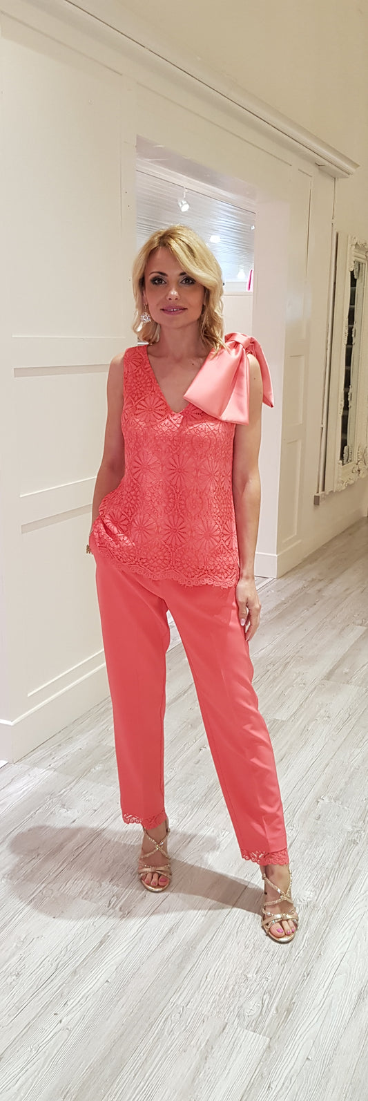 Coral Trousers