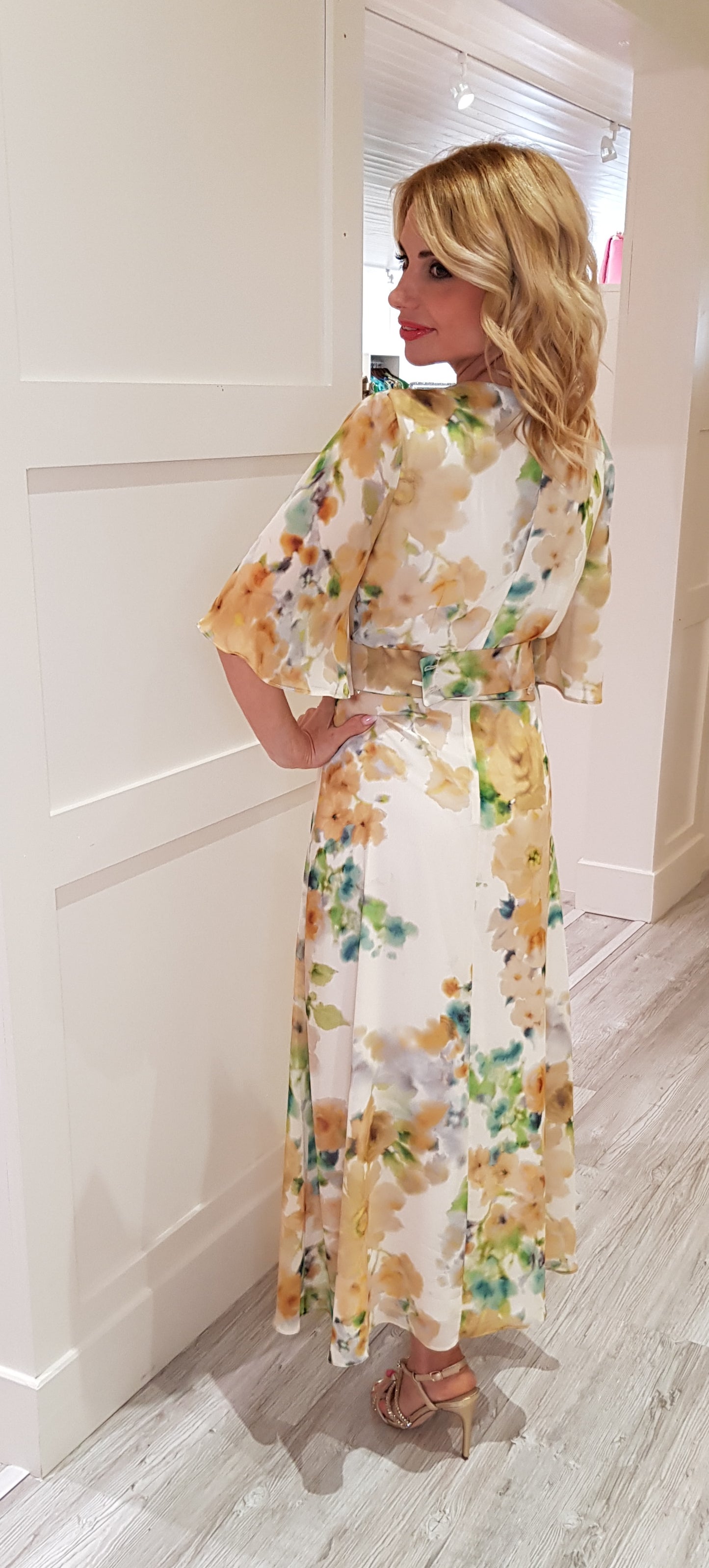 Vanilla Multi Midi Dress