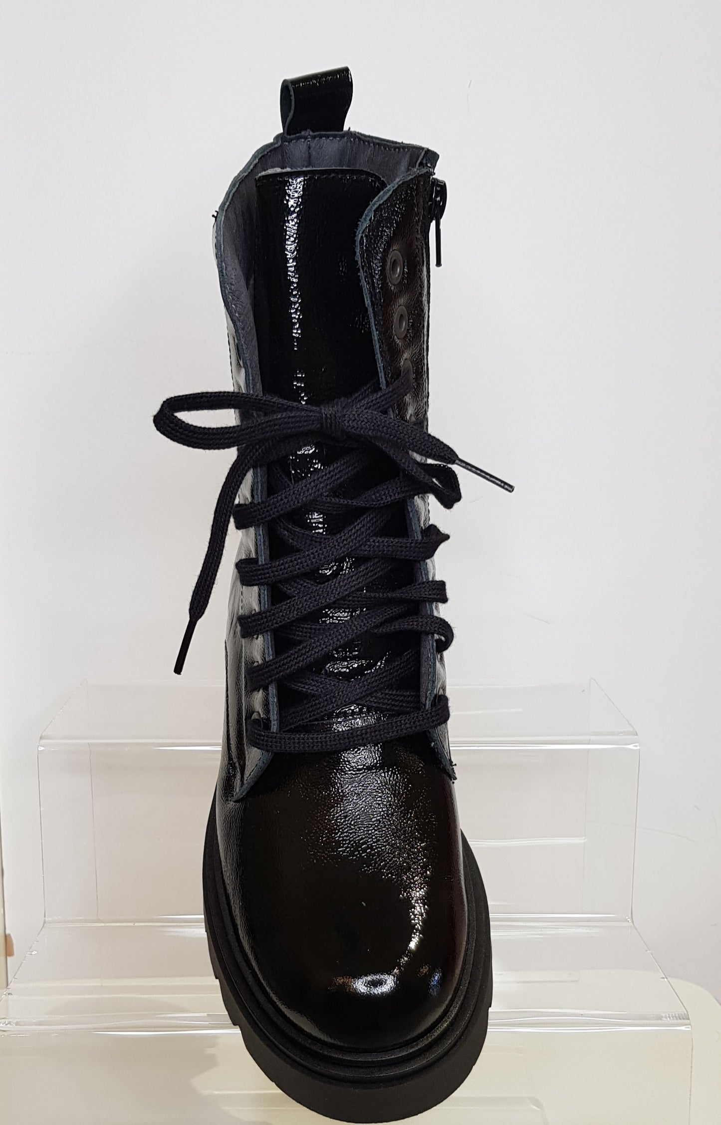 Black Military Style Boots