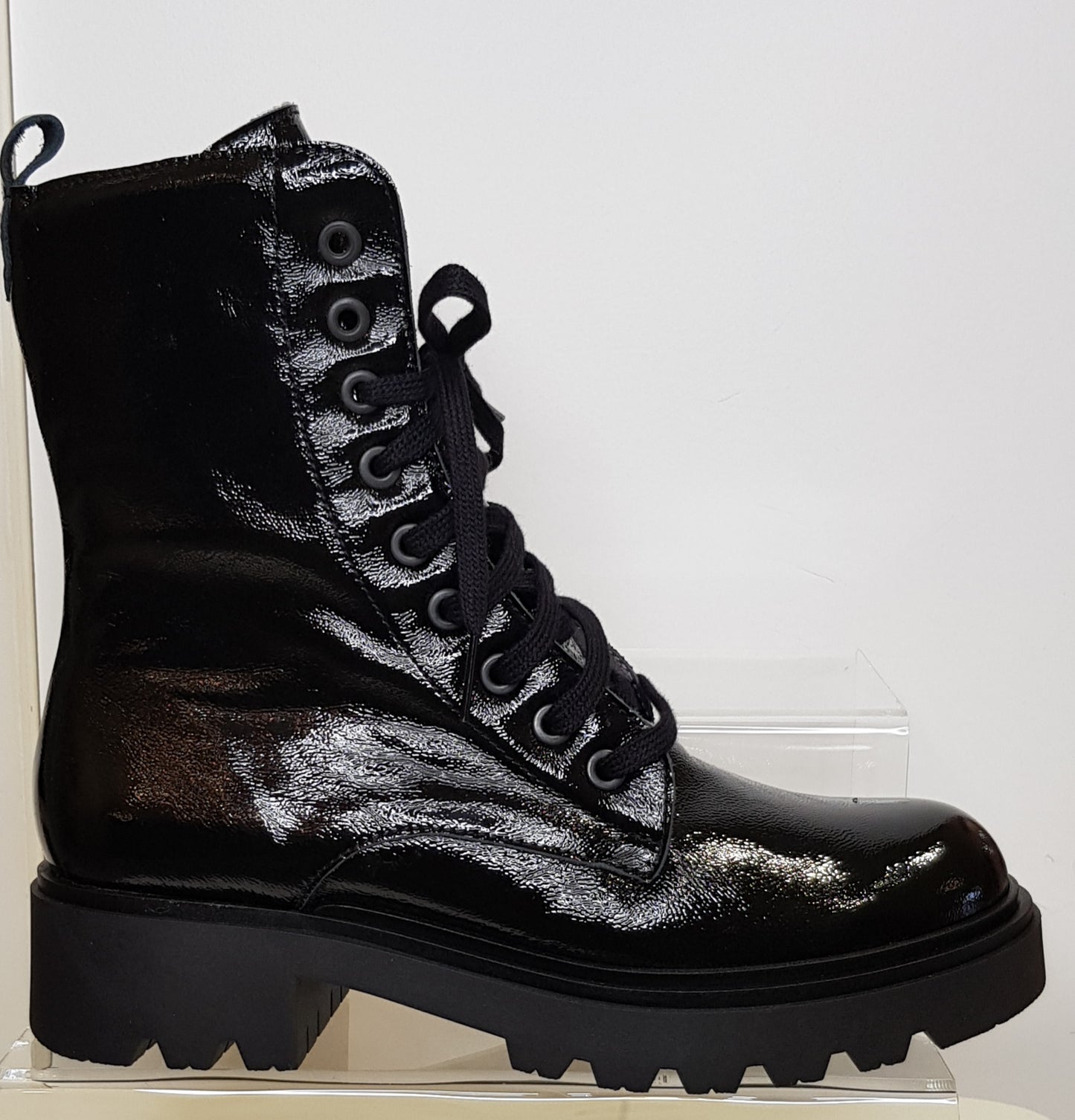 Black Military Style Boots