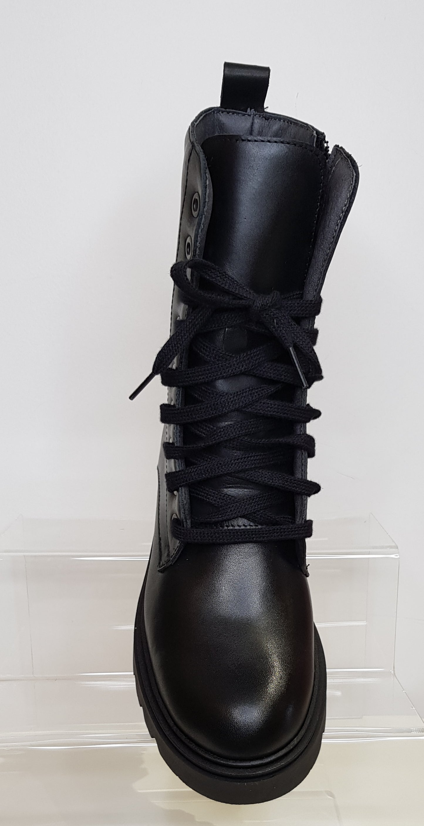 Black Military Style Boots