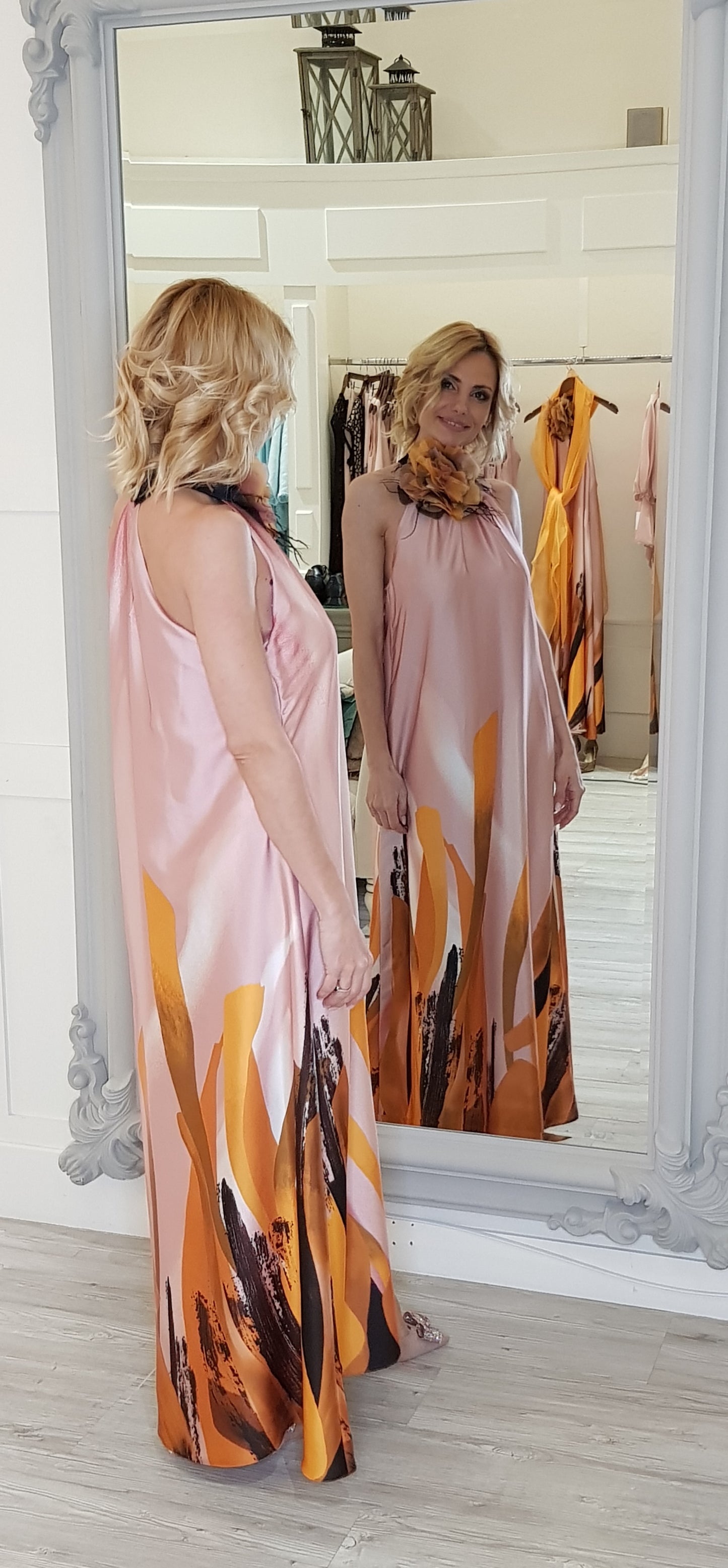 Pink Maxi Dress